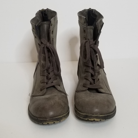 Madden Girl Mistley Lace Up Boots - Picture 2 of 9